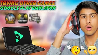 Trying Top 5 Google Play Beta Emulator Games [upl. by Mannie]