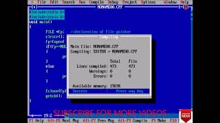 FILE  fopen AND fclose function 102 [upl. by Henni759]