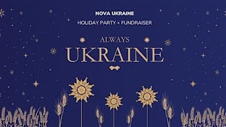 ✨ Запрошуємо на річний галавечір на підтримку України від NOVA UKRAINE [upl. by Dreda]