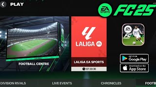 FC 25 MOBILE NEW UPDATE  FC 25 LA LIGA CHALLENGE MODE  NEW REALISTIC GAME FC 25 [upl. by Seth]