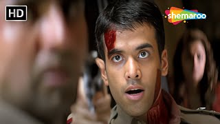 Tusshar Kapoor Action  Akshay Kumar  Amitabh Bachchan  Khakee  Movies in Parts  3 [upl. by Chladek]