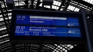 Bahnsteigansagen Blechelse Köln Hbf [upl. by Schecter394]