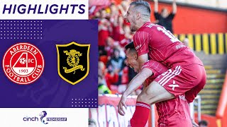 Aberdeen 50 Livingston  The Dons Put Five Past 10 Man Livingston  cinch Premiership [upl. by Camfort]