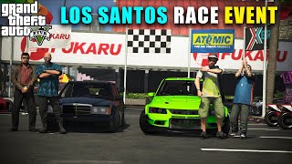 BIGGEST RACE EVENT IN CITY  GTA 5 GAMEPLAY [upl. by Enovi]