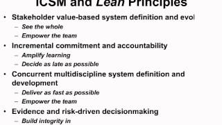 quotThe Incremental Commitment Spiral Model ICSMquot Barry Boehm [upl. by Alviani960]