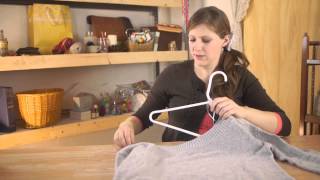 How to Refresh a Wool Sweater  Felt Wool amp Other Fabric Care [upl. by Marys]