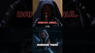 Darth Maul Vs Ahsoka Tanostarwars shorts [upl. by Assela]