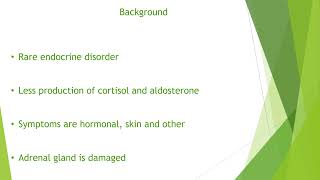 Overview of Addisons Disease [upl. by Yekcaj]