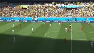 Belgium vs Algeria World Cup 2014Fellaini goalmp4 [upl. by Eymaj]