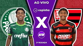 PALMEIRAS 4x1 OESTE  COPINHA  AO VIVO COM IMAGENS DO ESTÚDIO  SUB20 [upl. by Saito]