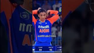 smriti mandhana head shave edits [upl. by Eissehc857]