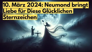 Der Neumond am 10 März 2024 bringt Liebe für Diese Glücklichen Sternzeichen astrologie [upl. by Steinke979]