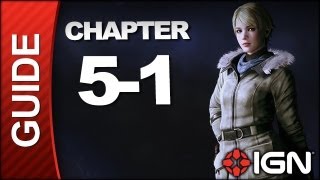 Resident Evil 6 Sherry Birkin Campaign Walkthrough  Chapter 5 pt 1 [upl. by Alaunnoif]