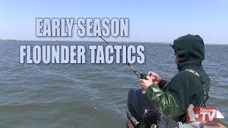 Early Season Flounder Tactics [upl. by Inasah]