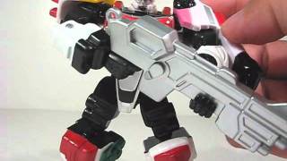 Power Rangers Retrofire Series SPD Delta Squad Quick Review [upl. by Liuqnoj]