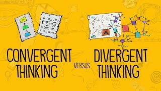 Convergent Thinking Versus Divergent Thinking [upl. by Stringer]