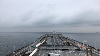 Tokyo bay aqua line  world fourth largest underwater tunnel in the world [upl. by Feer]