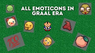 All Emoticons In Graal Era [upl. by Clara]