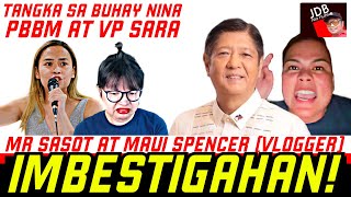 TANGKA SA BUHAY NINA PBBM AT VP SARA DAPAT IMBESTIGAHAN [upl. by Lark]