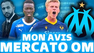 🔥 MERCATO OM  je réagis aux dossiers Josh Doig Pape Gueye et Clauss [upl. by Aiuqal736]