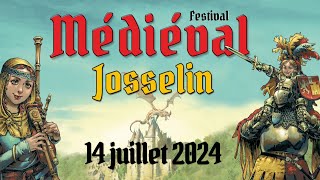 Festival médiéval de Josselin 2024 [upl. by Tomkiel348]