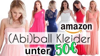 Wir testen Amazon AbiBallkleider unter 50€  Überraschendes Ergebnis TheBeauty2go [upl. by Arahsit379]