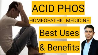 Acidum Phosphoricum Q 30 200 Homeopathic Medicine Uses and Benefits  ED  in Hindi [upl. by Accisej]