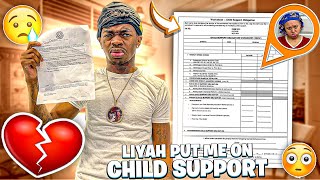 LIYAH PUT ME ON CHILD SUPPORT 💔😢 PRAY FOR ME [upl. by Yramesor]