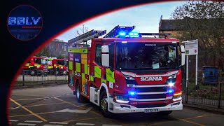 NEW APPLIANCE Hertfordshire Fire amp Rescue  St Albans  Rescue Pump Turnout [upl. by Martainn403]