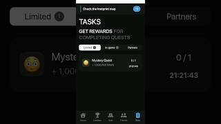 Paws New Taks mystery Qust 1M Paws Token Claim 💱🐾 paws [upl. by Nylahsoj198]