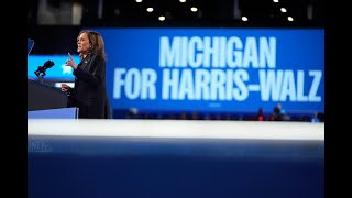 Rally in Flint MI for VP Kamala Harris  HarrisWalzElection Prediction election2024kamalaharris [upl. by Nnagem665]