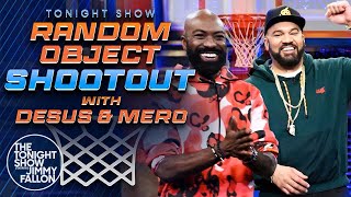 Random Object Shootout with Desus amp Mero  The Tonight Show Starring Jimmy Fallon [upl. by Berke861]