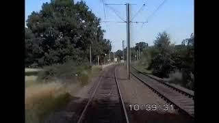 Straßenbahn fahrt 1992 von Dinslaken Bahnhof  Walsum Rathaus Pollmannkreuz [upl. by Naujik]