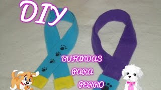 Diy bufandas para perro [upl. by Ahsiram]