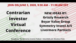 Contrarian Investor Virtual Conference No 2  Full Recording [upl. by Inattyrb]