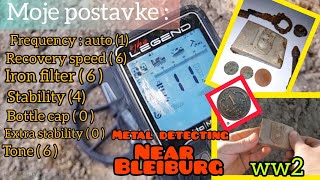 Metal detecting VLOG  POSTAVKE ZA NOKTA LEGEND nokta legend ww2 [upl. by Woehick]