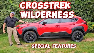 What makes the Crosstrek Wilderness different subaru crosstrek wilderness carsofyoutube newcar [upl. by Eissak117]