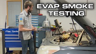 How To Perform An EVAP Smoke Test To Look For Leaks [upl. by Courtland]