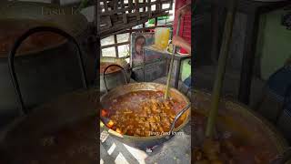 Chui Jhal Gosto Cooking streetfood [upl. by Lathrop]