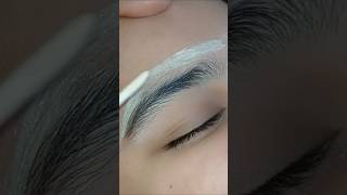 EYEBROW WAX Eyebrow threadingtrending viral ytshorts youtube [upl. by Derdlim]