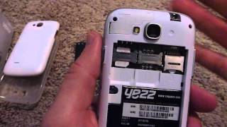 How to use a Nano Sim Card in the Standard Sim Card Slot of the Yezz Andy 35E Without Adapter Card [upl. by Waxler]