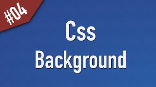 Learn Css in Arabic 04  Element Background [upl. by Barren]