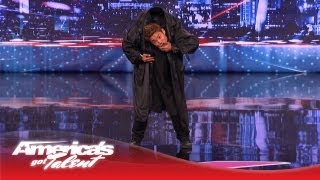 Kenichi Ebina Performs an Epic Matrix Style Martial Arts Dance  Americas Got Talent [upl. by Heida]