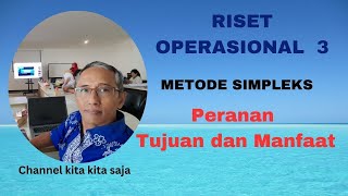 Konsep dasar Metode Simplek pada Riset Operasional kitakitasaja [upl. by Fleisher889]