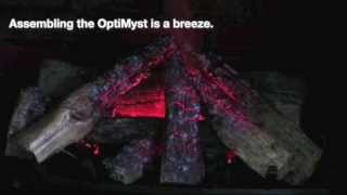 Assembling the Dimplex OptiMyst II Open Hearth Electric Log Insert [upl. by Tolmann]