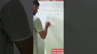 componendo and dividendo rule  important for jee and other competitive exams  maths jee nda [upl. by Weismann]