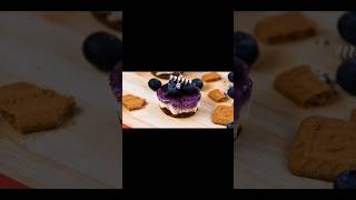 Blueberry cheesecake Cupcakes cupcake shorts food [upl. by Amlus]