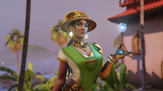 Gardener Symmetra Skin Demo Golden Weapon [upl. by Urd12]