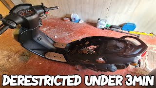 How to derestrict a moped [upl. by Sirrom]