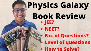 Physics galaxy ashish arora book review pricestructure patterntopicslevel best books jeeneet [upl. by Goth842]